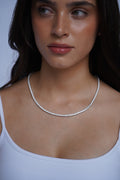 Lab Diamond Classic Tennis Necklace
